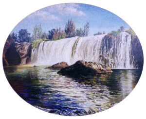 “Rainbow Millstream Falls”