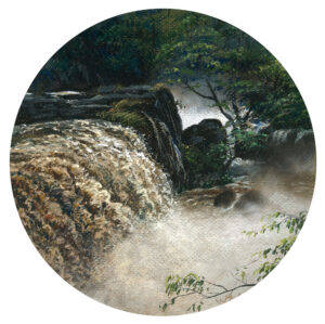 “Roaring Millstream Falls”